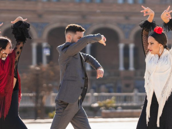 flamingo dancing is a spanish past time